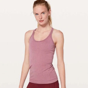 Lululemon sz 4 Ebb To Street Tank II
Moss Rose tank bra great pre owned cond